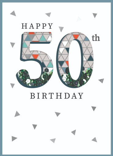 Picture of 50TH BIRTHDAY CARD